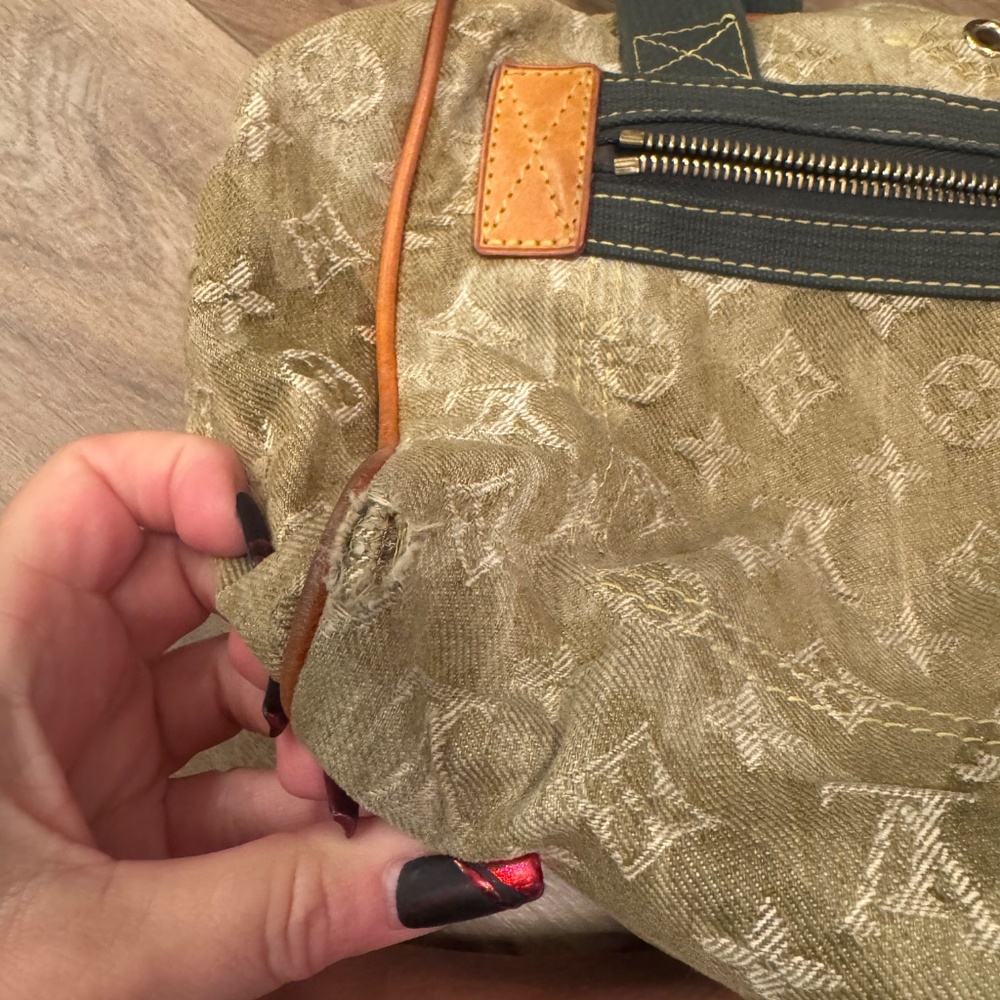 Louis Vuitton Limited Edition Monogramouflage Denim Jasmine Bag - Picture 6 of 13